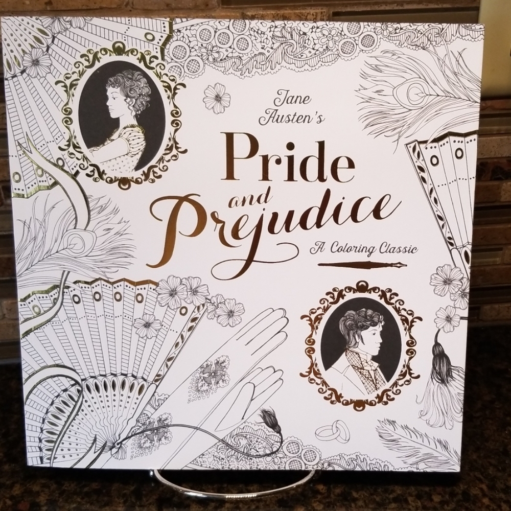 Jane Austen's Pride and Prejudice  coloring book